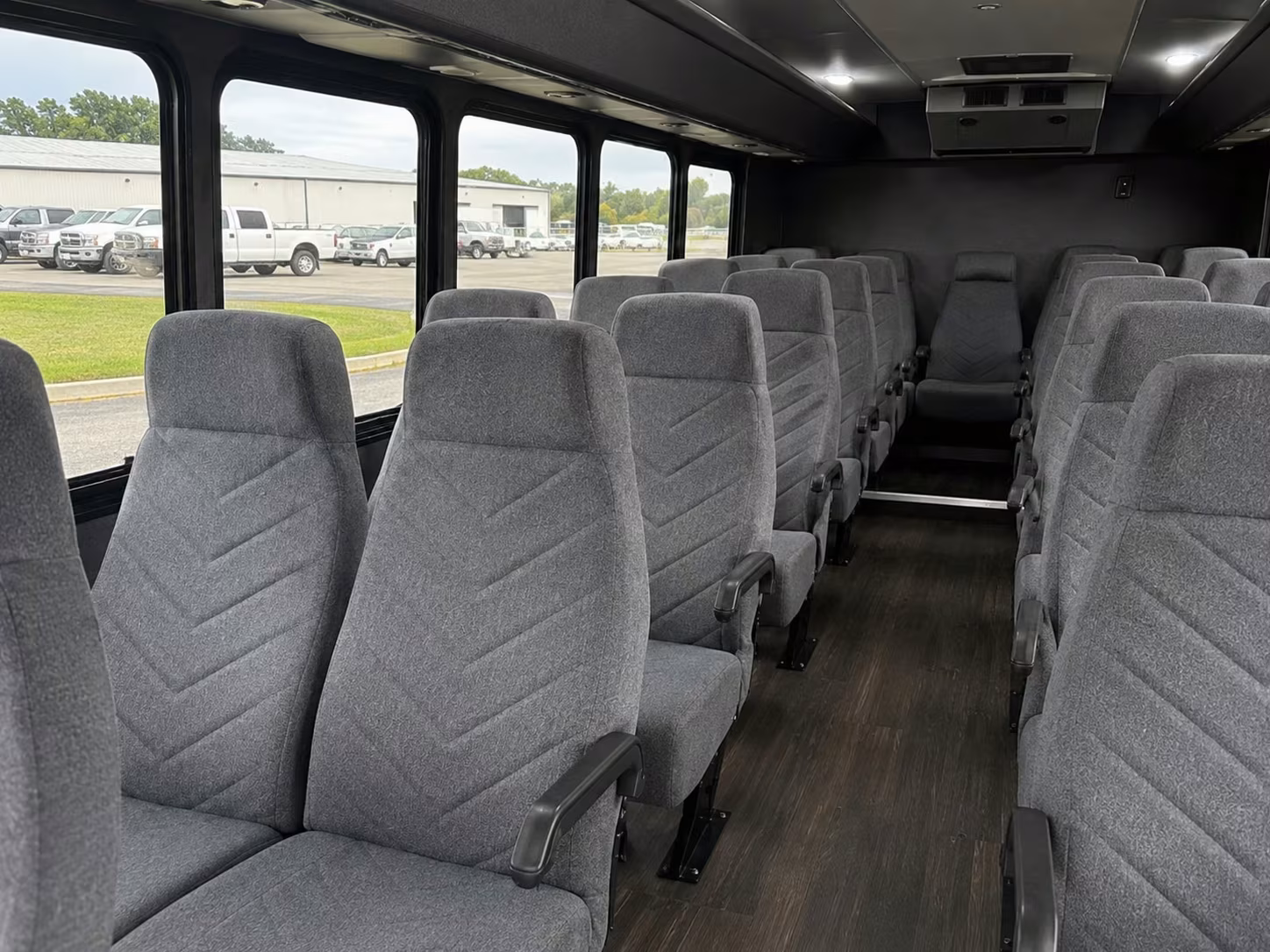 20 passenger minibus inside
