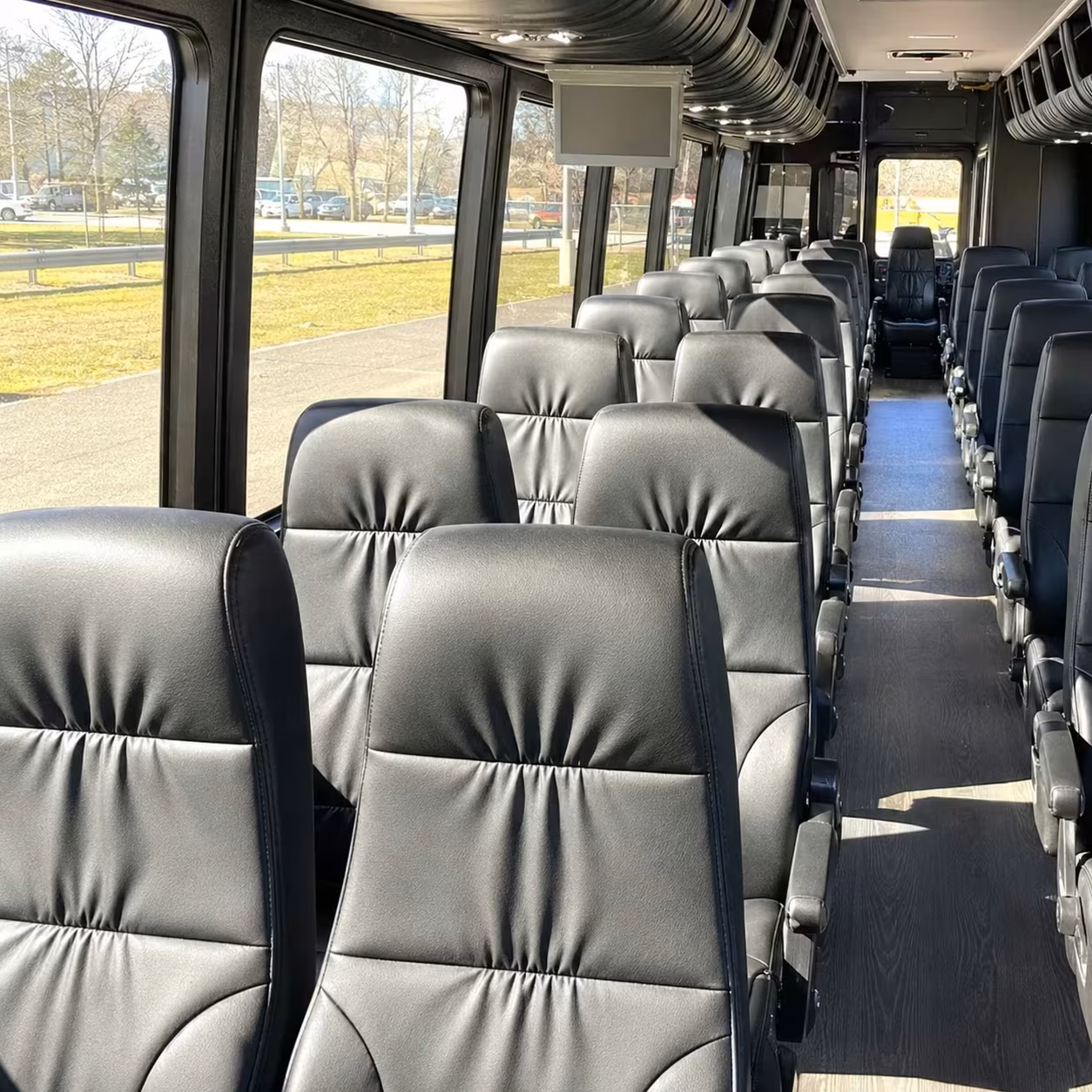 35 passenger minibus interior