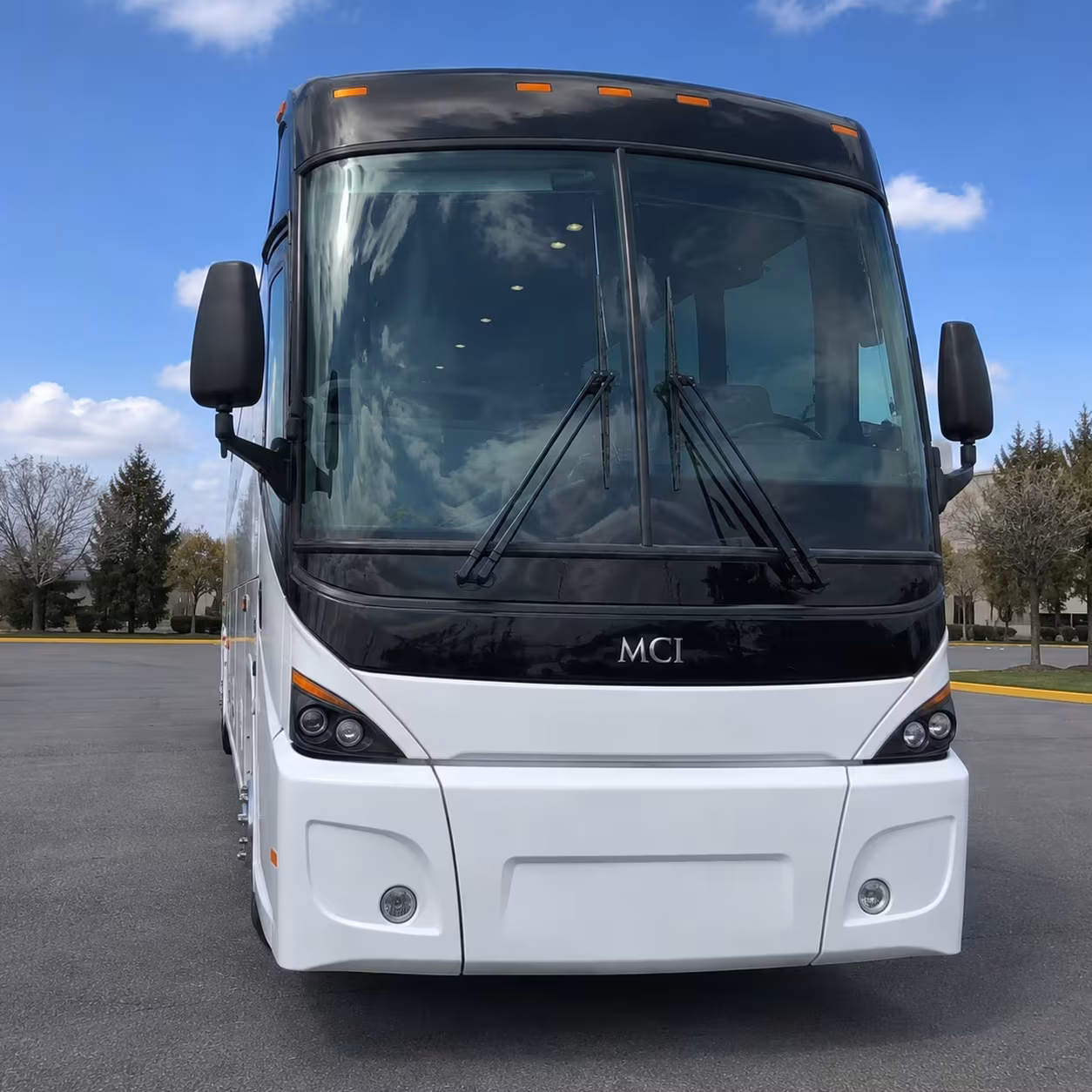 new bedford charter bus interior