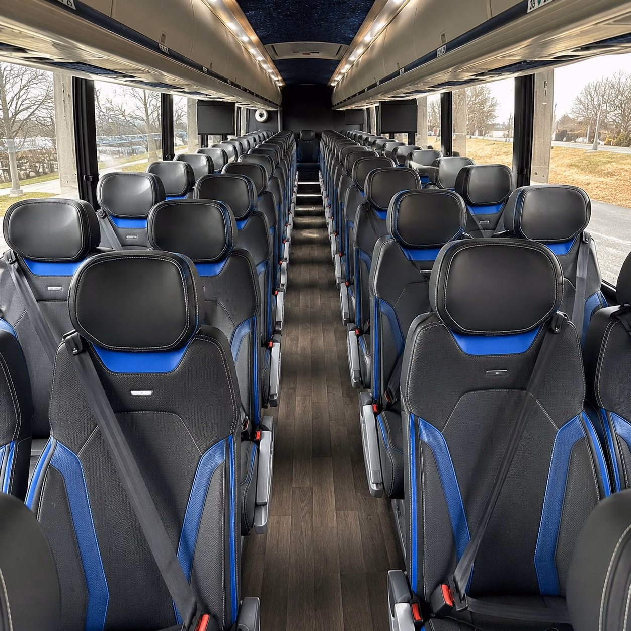 new bedford charter bus rentals that cut employee parking costs