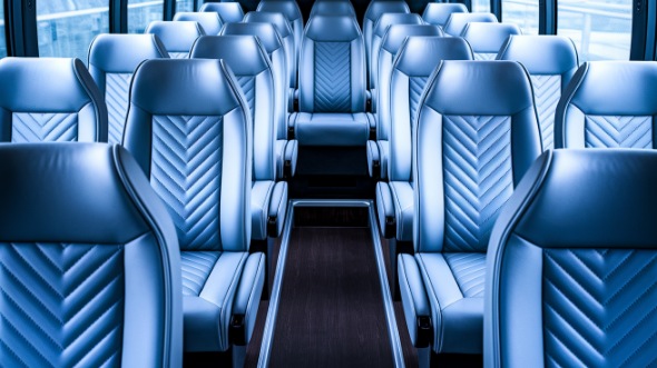 20 passenger minibus interior