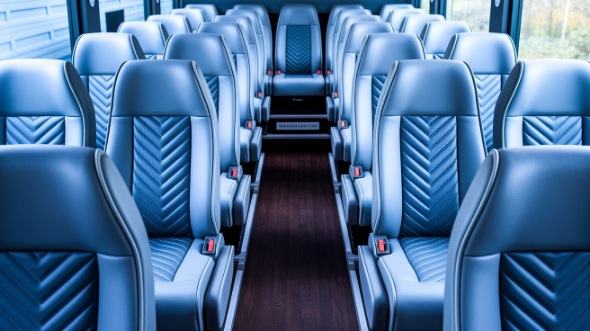 30 passenger minibus interior