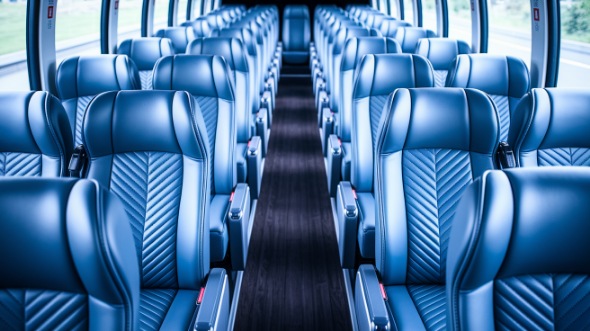 54 passenger charter bus interior new bedford