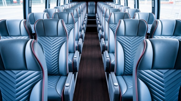 55 passenger charter bus interior new bedford
