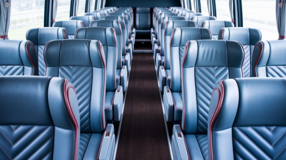 56 passenger charter bus interior new bedford