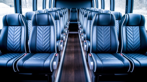 new bedford 15 passenger minibus inside