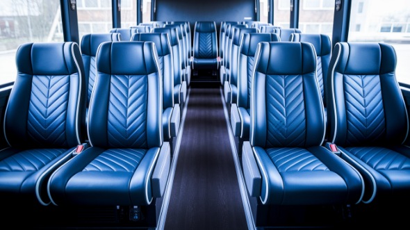 new bedford 20 passenger minibus inside